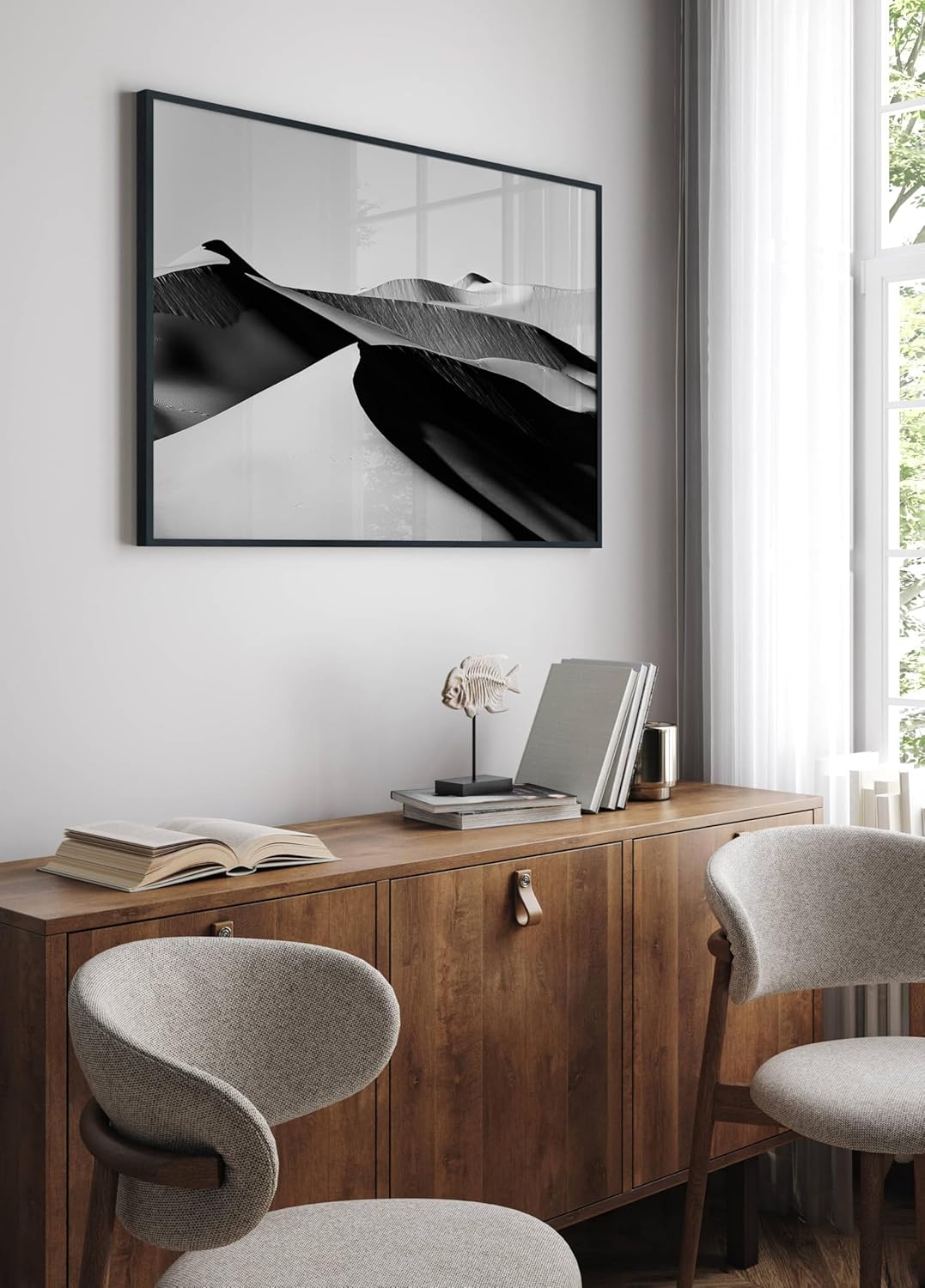 Design-Aluminium-Bilderrahmen – in Schwarz, Silber oder Grau Matt | Formate A1–A4